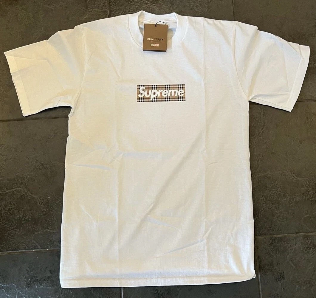 T shirt Supreme x Burberry taille S