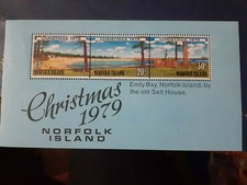 NORFOLK Island 1979 CHRISTMAS MINISHEET MNH