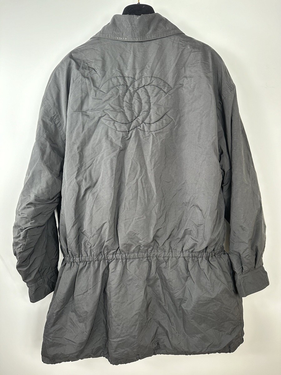 Green Vintage Safari 1992 Chanel Jean Jacket Women for sale online
