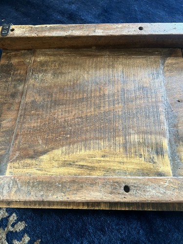 Stunning, Antique Wood Cement Mold from India No Markings. - Picture 8 of 17