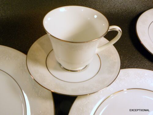 20 pcs MISTY 2883 by NORITAKE CONTEMPORY FINE CHINA ~ 4 X 5 Piece Place Settings - Picture 11 of 15