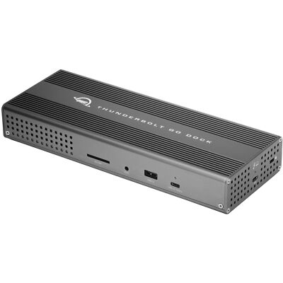 OWC Thunderbolt Go Dock, Dockingstation, silber
