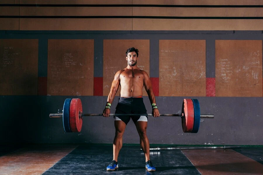 Weight Lifting Belt Genuine Leather Powerlifting Belts Heavy Duty Deadlifts Belt - Image 4 of 4