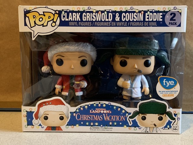 Funko Pop Christmas Vacation Clark Griswold & Cousin Eddie 2pack FYE D for sale online | eBay