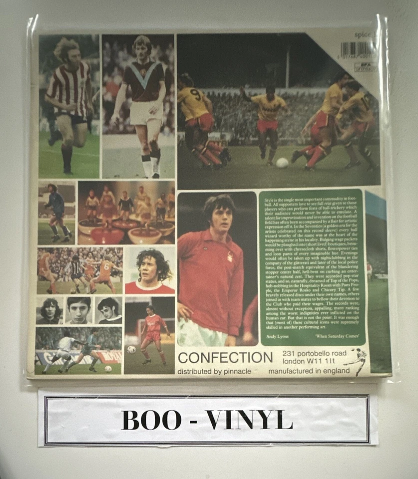 Various - Flair  The Other World Of British Football 1989 Vol 1 Lp Vinyl Record - Image 2 of 4