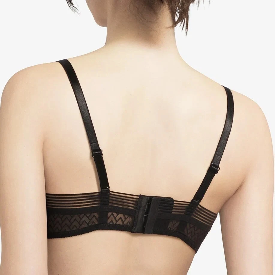 Sujetador Demi Passionata Manhattan con aros, negro, 38D Foto 2 de 2