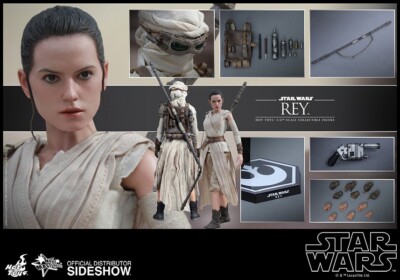 Hot Toys Star Wars Force Awakens Rey 1/6 Scale Figure | eBay