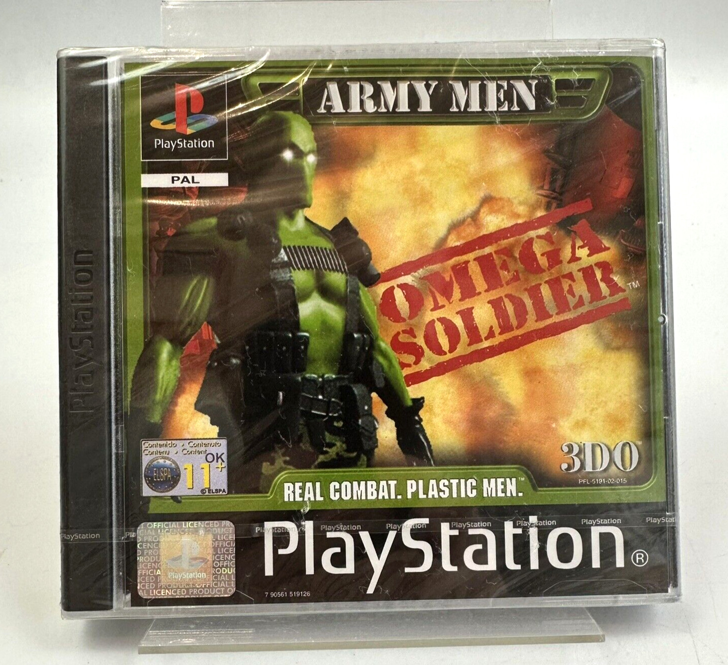 PS1 Army Men Omega Soldier, New And Factory Sealed