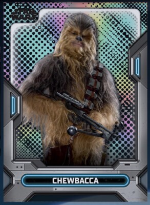 DIGITAL Topps Star Wars Card Trader SWCT 2024 High Tek Pattern 3 Black Chewbacca