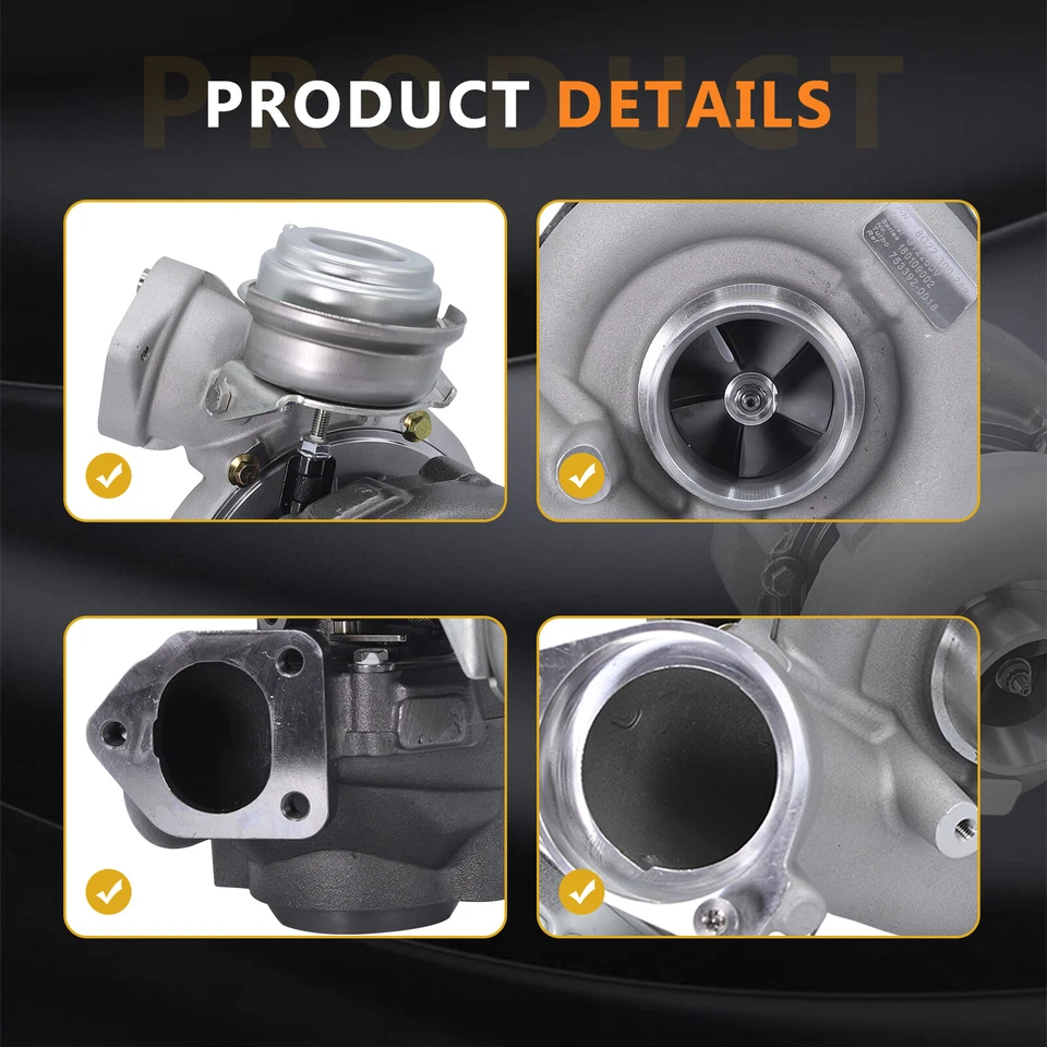 GT2260V Turbo Turbocharger for BMW X5 E53 3.0L 6cyl 2003-2006 M57N 160kW - image 2 of 4