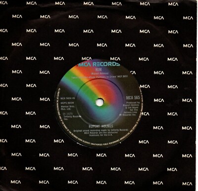 Rupert Holmes:Him/Get outta yourself:UK MCA:1979