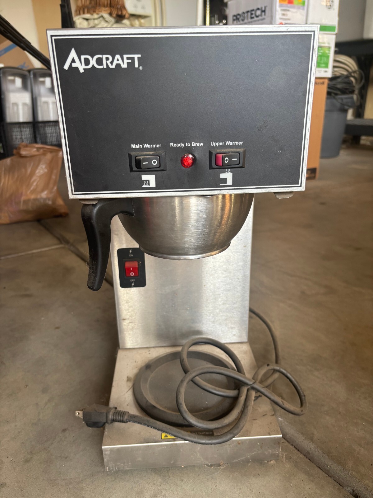 Adcraft Restaurant Grade Coffee Maker