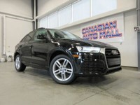 2018 Audi Q3 KOMFORT QUATTRO, NAV, ROOF, LEATHER, JUST 31K!