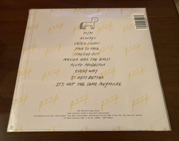 Pony By Rex Orange County 12” Vinyl Record