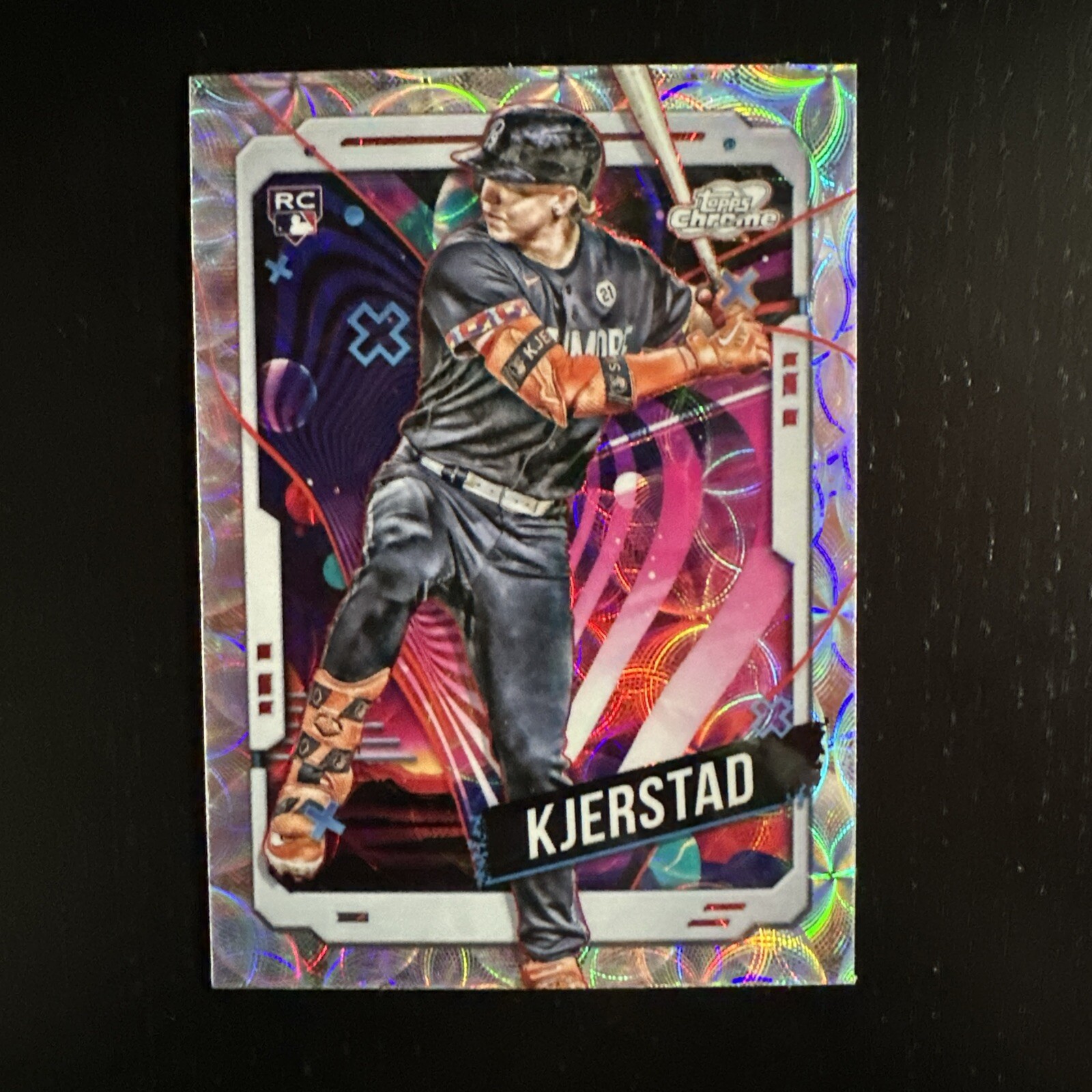 2024 Topps Cosmic Chrome - Nucleus Refractor #177 Heston Kjerstad RC Orioles