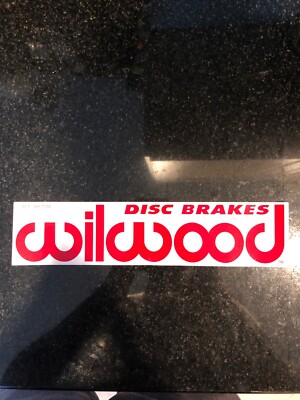 Wilwood Disc Brakes Sticker 11.75 