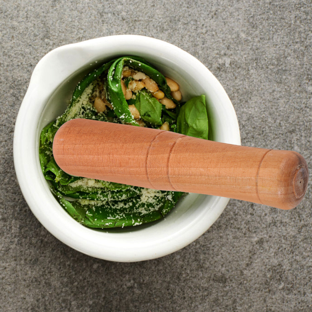 Pestle Replacement Wooden Pestles Manual Grinding Rod Food Stick