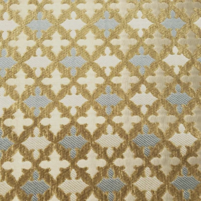 MUSE FABRICS Reversible Medieval Renaissance Lattice Chenille Upholstery Fabric 54" B/T Yard