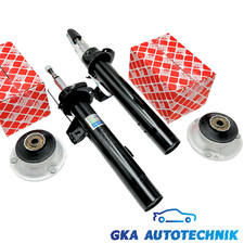 2x STOßDÄMPFER + DOMLAGER + WÄLZLAGER  VORNE FÜR BMW 3ER E90 E91