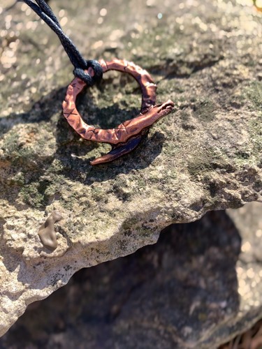Ouroboros Snake Eating Tail Pendent Necklace Jormungandr AdjustLength God Of War - Picture 6 of 6