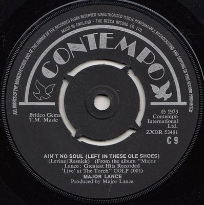 Major Lance - Ain't No Soul (Left In These Ole Shoes)  (VINYL)