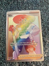 Milo 201/192 Full Art Secret Rainbow Holo Rare SWSH Rebel Clash Pokemon NM on eBay