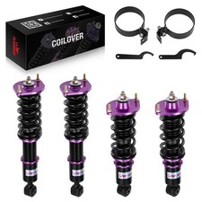 4pc Adj Height Coilovers Shocks Kit Fits 1990-2005 Mazda Miata Mx-5 1.6l 1.8l 4pc Adj Height Coilovers Shocks Kit Fits 1990-2005 Mazda Miata Mx-5 1.6l 1.8l