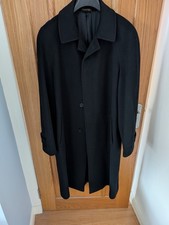 Vintage Raglan Sleeved Coat / Overcoat Size 42 / 52 / Large - Cashmere And Wool