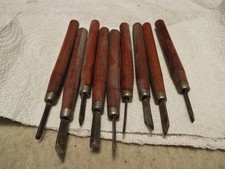 Vintage Mini Wood Carving Set of 15 Chisels/Gouges