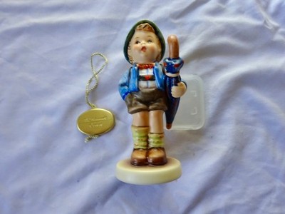 Goebel - M.J Hummel ~  Figurine #198 2/0 ~ ''HOME FROM MARKET'' ~ New In Box