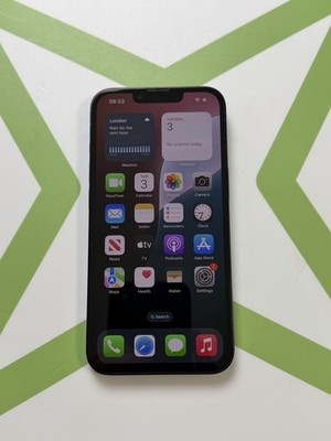 Apple iPhone 14 128GB Mitternacht entsperrt 100% s/h | 1 Jahr Garantie