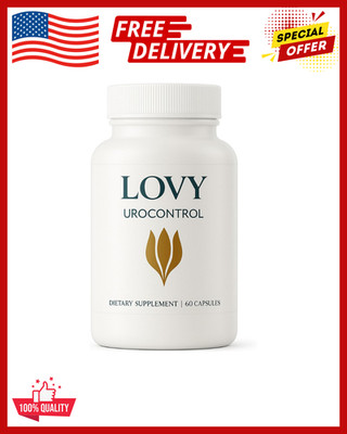 Lovy Urocontrol Capsules, Bladder Health Supplement, Maximum Strength Formula...