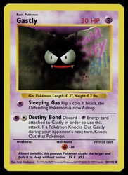 Gastly 50/102 Base Set Shadowless Common
