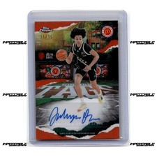 2025 Topps Chrome McDonald's A/A - Orange #WT-JD Jaliya Davis Rookie Auto 11/15