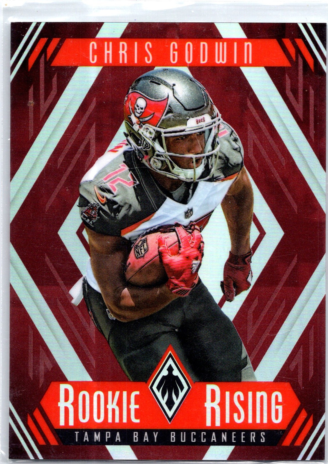 2017 Panini Phoenix #RR-28 Chris Godwin Rookie Rising Red #/299