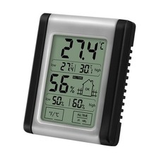 1 PC New LCD Screen Digital Display Thermometer Hygrometer Indoor Supplies