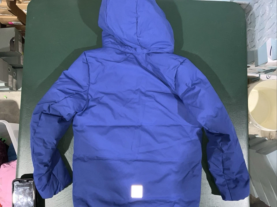 Chaqueta de plumón Reima Reimatec, Villinki, 10 años, azul Foto 4 de 4