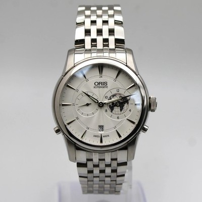 Oris Artelier Steel Silver Limited Edition Automatic Mens Watch 690 7690 4081