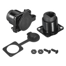 10Pcs D Type RJ45 Coupler Panel Mount Connector Female to Female LAN Network