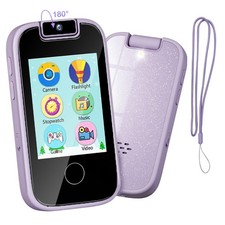 PTHTECHUS Kids Phone Toys for Girls Boys - Toddler Touchscreen MP3 Music Play...