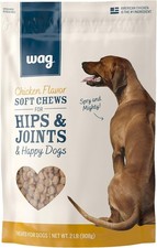 Amazon Brand Wag Chicken Flavor Hip Joint Training Treats for Dogs, 2...