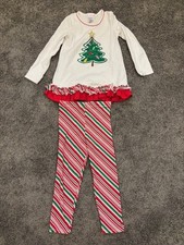 Bonnie Jean Girls Christmas Tree Outfit - Size 6X - Worn Once
