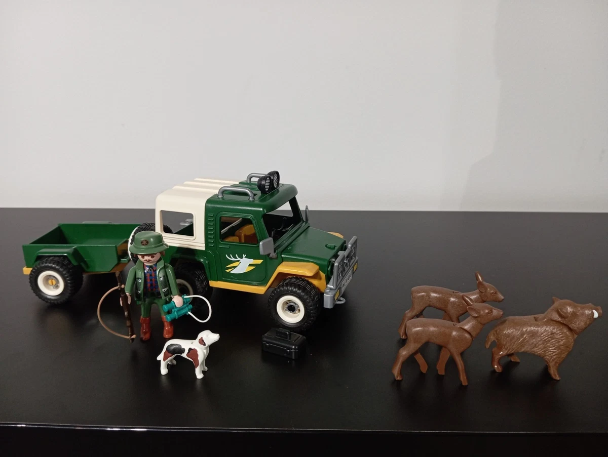 Playmobil (X403) – Attacco Ruota Di Scorta Per Jeep 4x4, Colore Ingiallito, Usato