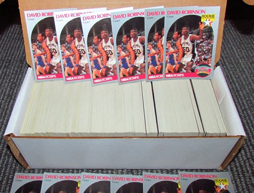 Lot of 600 David Robinson 1990-91 Hoops Rookie Cards #270 - San Antonio Spurs - Picture 2 of 6