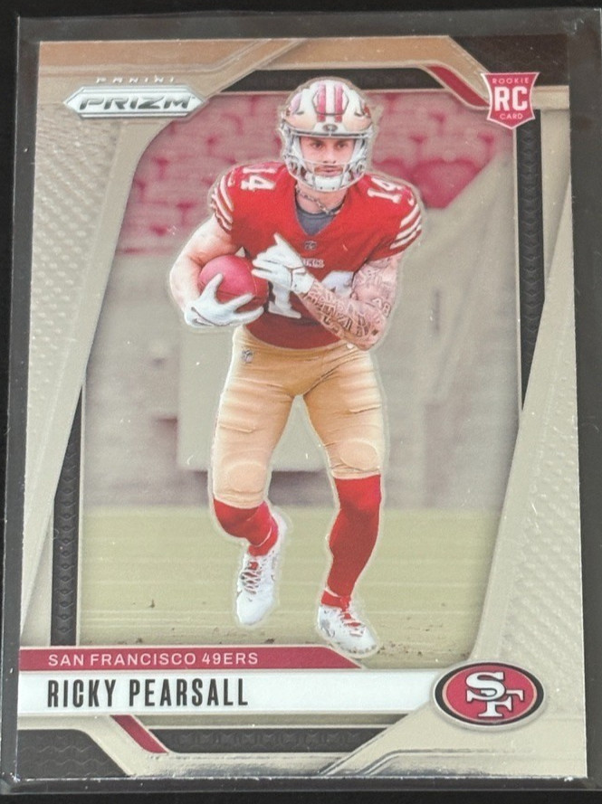 Ricky Pearsall 2024 Panini Prizm Rookie Card #383 San Francisco 49ers