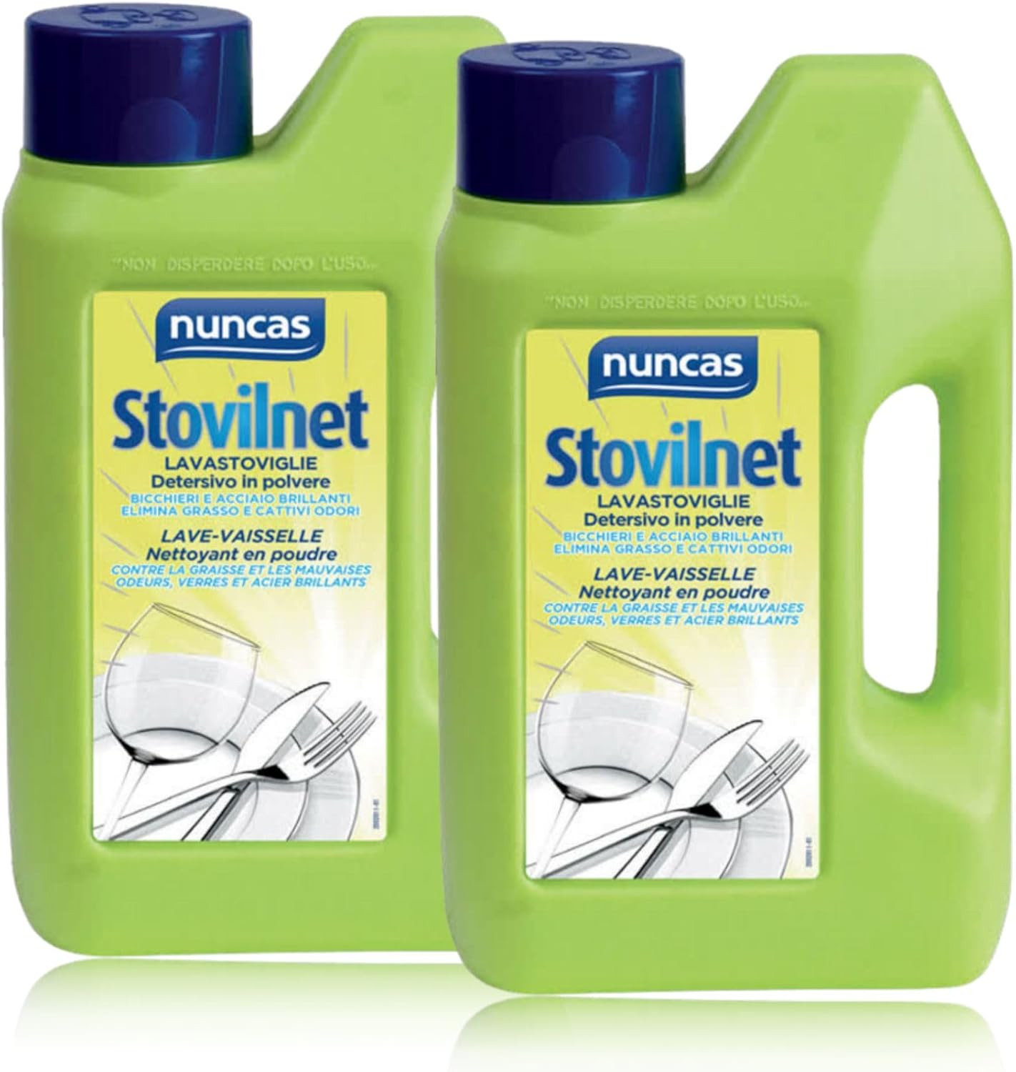 Nuncas Stovilnet 1,2 kg Polvere: Il Segreto per una Lavastoviglie Perfetta