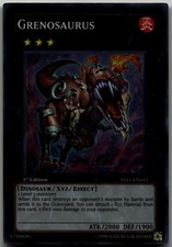 Grenosaurus Super Rare Starter Deck: Dawn of the Xyz YS11-EN043 LP