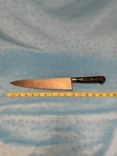 🔪 1800's K Sabatier 15” W/ A 10” Carbon Steel Blade inlay Handle Made In France