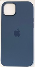 Apple iPhone 14 Plus Silicone Case with MagSafe - Storm Blue "OPEN BOX"