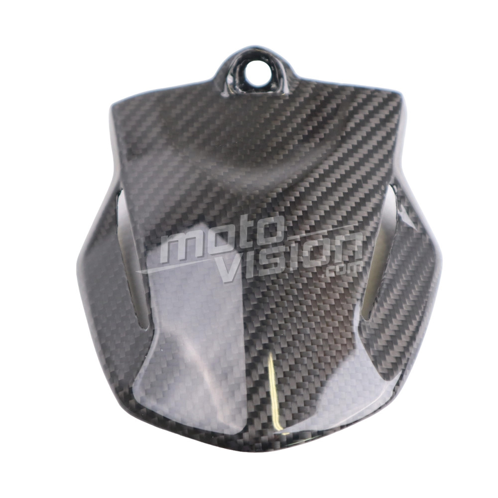 Lèche roue Carbone DUCATI Hypermotard 698 2024 en fibre de carbone premium vernis brillant